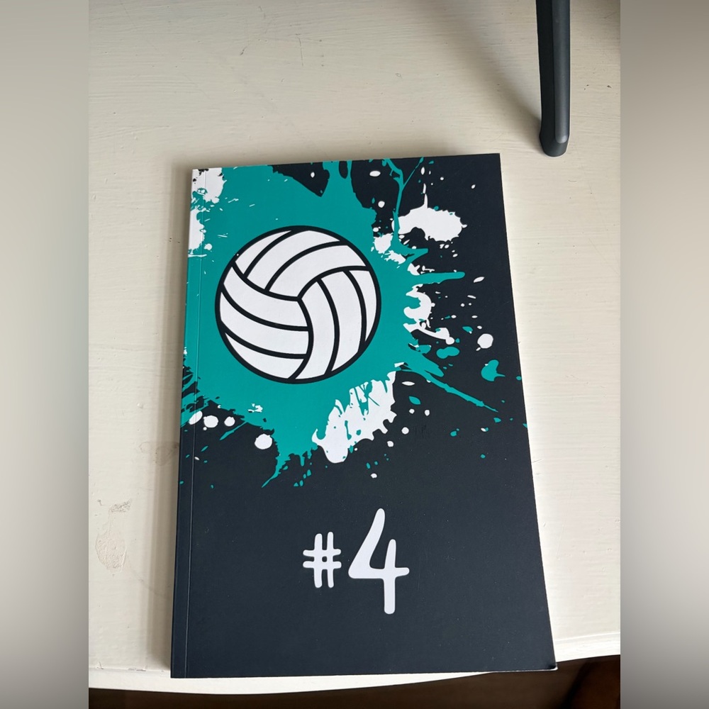 VOLLEYBALL #4 NOTEBOOK